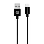 USB-A Champion till USB-C Kabel 2m Svart