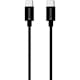 USB-C Champion Kabel 60W 1m Svart