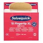 Plåster Salvequick Fingertopp Textil XL 6x15 st