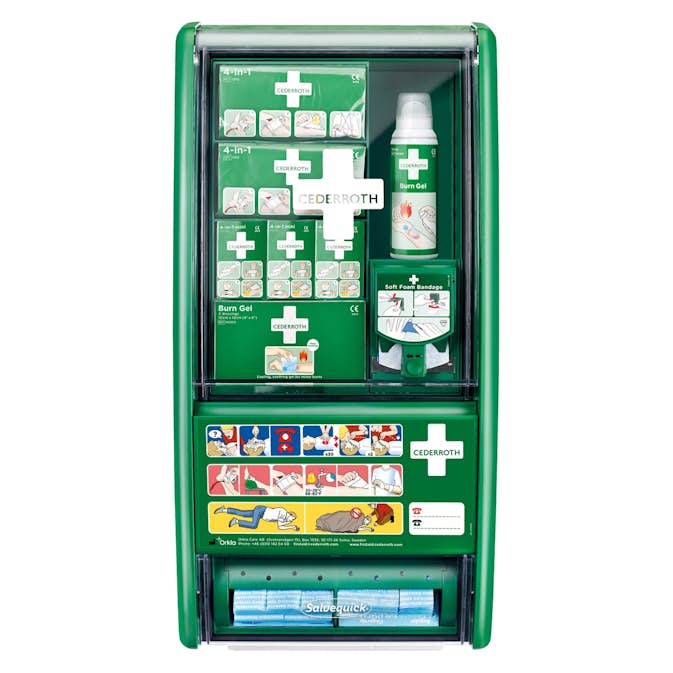 Första Hjälpen Cederroth med Burn Station