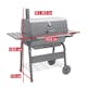 Kolgrill Char-Broil Innovation L med Kolgaller, Hylla & Askuppsamlare
