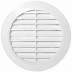 Ventilgaller Malmbergs Rund 100 mm Vit