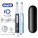 Eltandborste Oral-B iO3 Duo Matt Black/Ice Blue