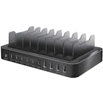 Laddstation LogiLink 10 Portar 6 st USB-C + 4st USB-A PD/QC3.0 120W