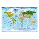 Fototapet Arkiio World Map For Kids