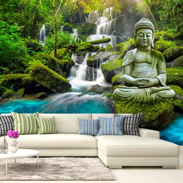 Fototapet Arkiio Självhäftande Cascades Of Calm