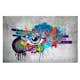 Fototapet Arkiio Självhäftande Graffiti Eye
