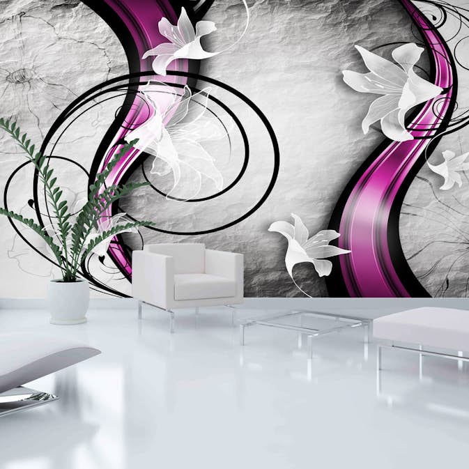 Fototapet XXL Arkiio Flowery Ribbon 500x280 cm