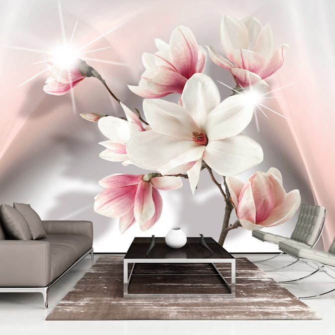 Fototapet XXL Arkiio White Magnolias II 500x280 cm