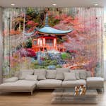 Fototapet Arkiio Självhäftande Autumnal Japan