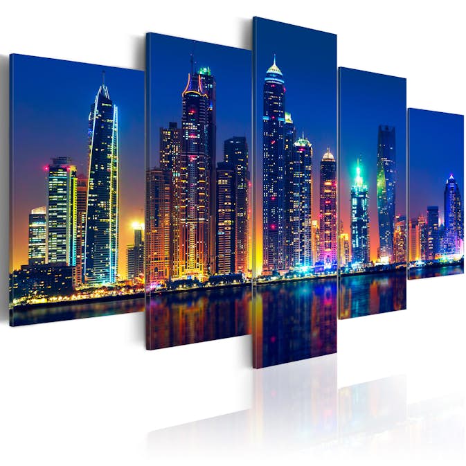 Akrylglastavla Arkiio Nights in Dubai