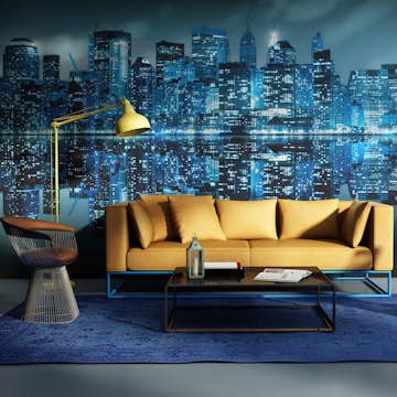 Fototapet Arkiio Ocean av ljus NYC 450x270 cm