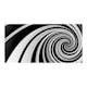 Fototapet XXL Arkiio Black and white swirl 550x270 cm