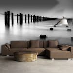 Fototapet XXL Arkiio Themsens mynning vid Shoeburyness, England 550x270 cm