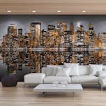 Fototapet XXL Arkiio American gold 550x270 cm