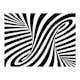 Fototapet Arkiio Optisk Konst: Svart Och Vitt