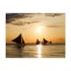 Fototapet Arkiio Sailing Boats Sunset