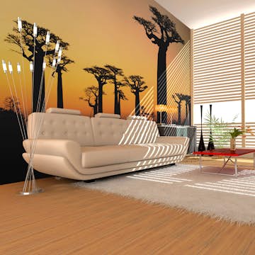 Fototapet Arkiio Afrikanska Baobabträd