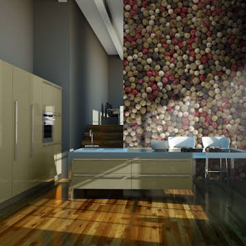 Fototapet Arkiio Mosaik Av Färgad Peppar