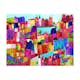 Fototapet Arkiio Rainbow Hued Town