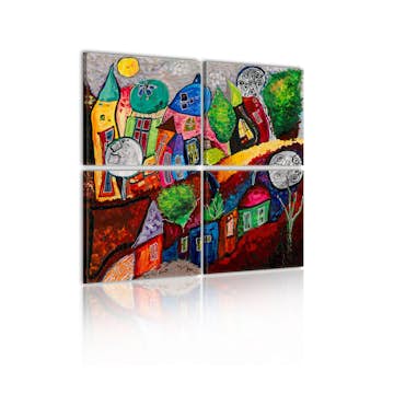 Tavla Arkiio Colourful City