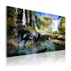Tavla Arkiio Horse On The SkyBlue Waterfall Background