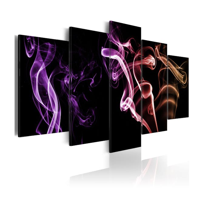 Tavla Arkiio Färgad Rök 5 st