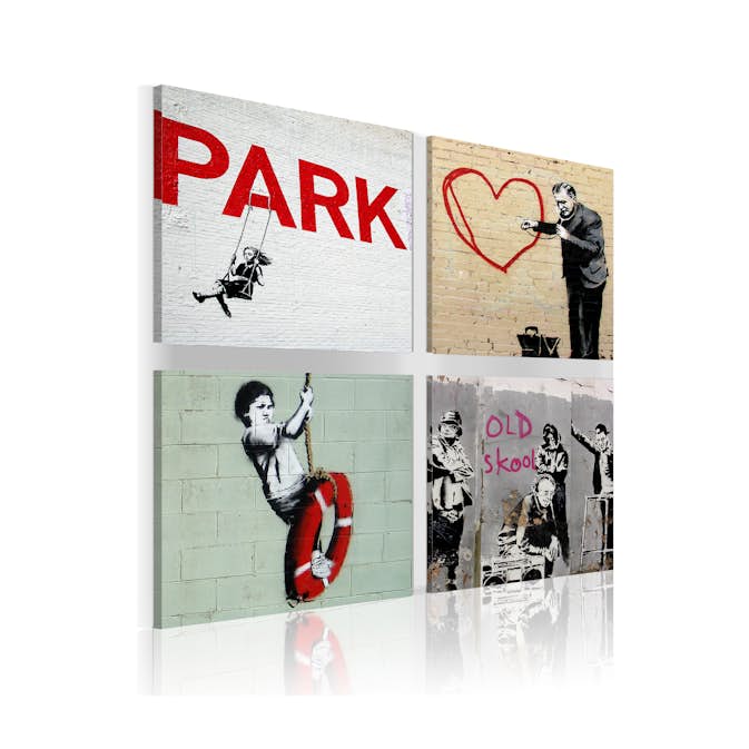 Tavla Arkiio Banksy Urban Inspiration