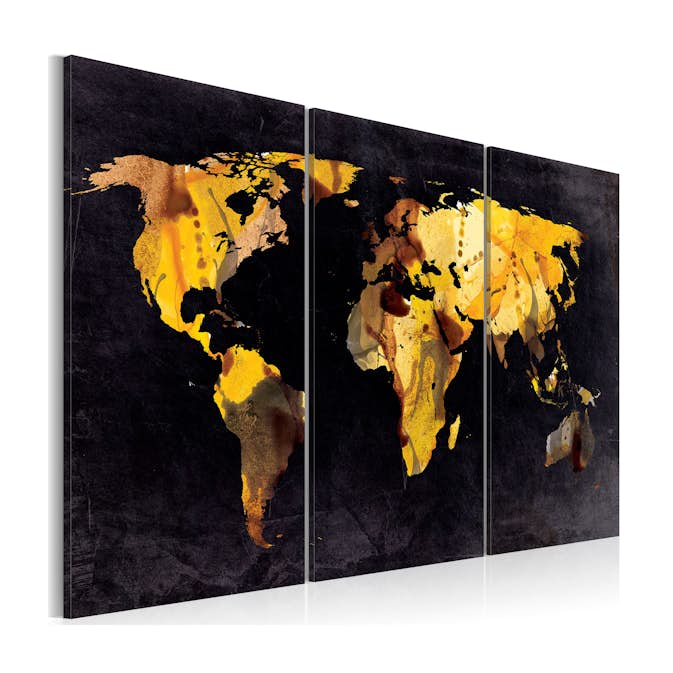 Tavla Arkiio Om Världen Var En Öken Triptych