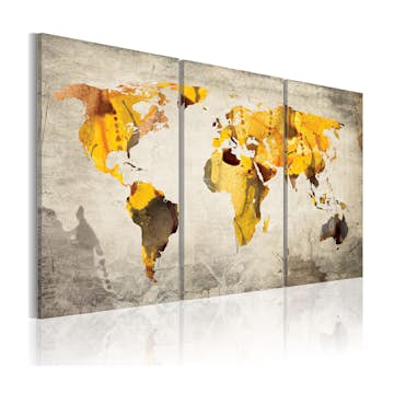 Tavla Arkiio Sunny Kontinenter Triptych