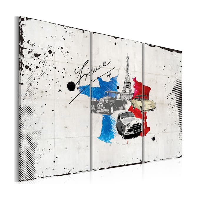 Tavla Arkiio Franska Resenären Triptych