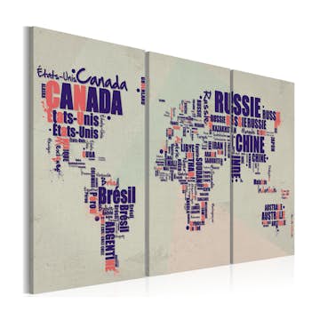 Tavla Arkiio Franska Resa Triptych