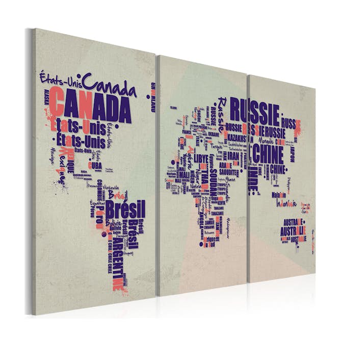 Tavla Arkiio Franska Resa Triptych