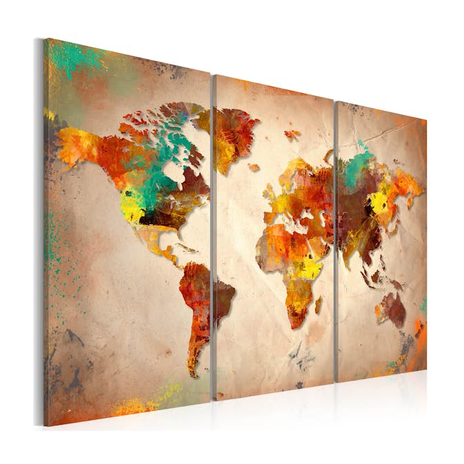 Tavla Arkiio Painted World Triptych
