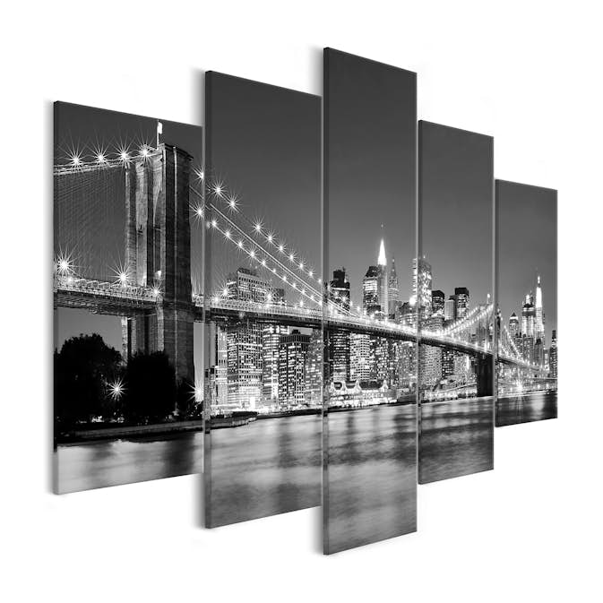 Tavla Arkiio Dream About New York 5 delar 225x100