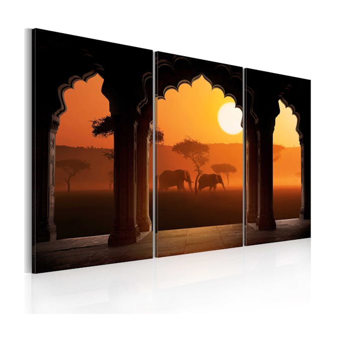 Tavla Arkiio The Tranquillity Of Africa Triptych