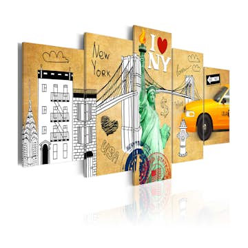 Tavla Arkiio I Love New Jork City