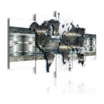 Tavla Arkiio Metal World Map