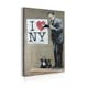 Tavla Arkiio I Love New York By Banksy