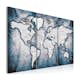 Tavla Arkiio World Map Ink Triptych