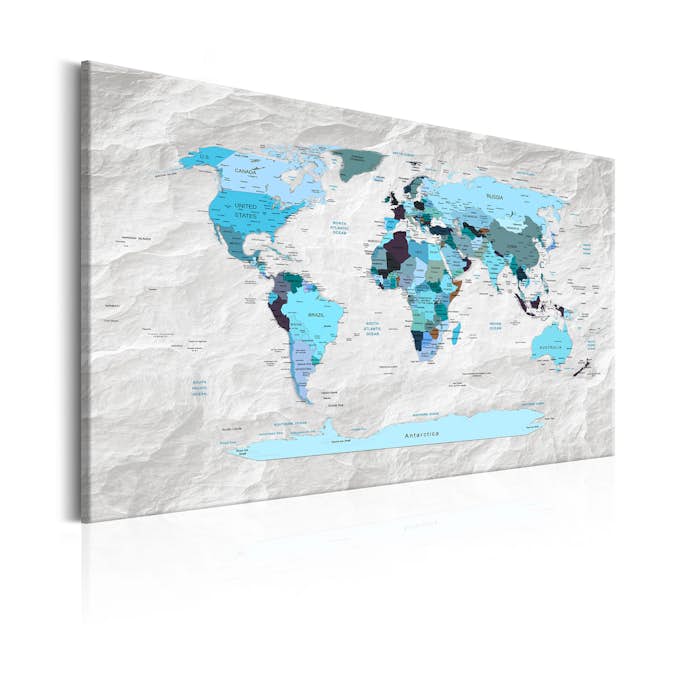 Tavla Arkiio World Map Blue Pilgrimages