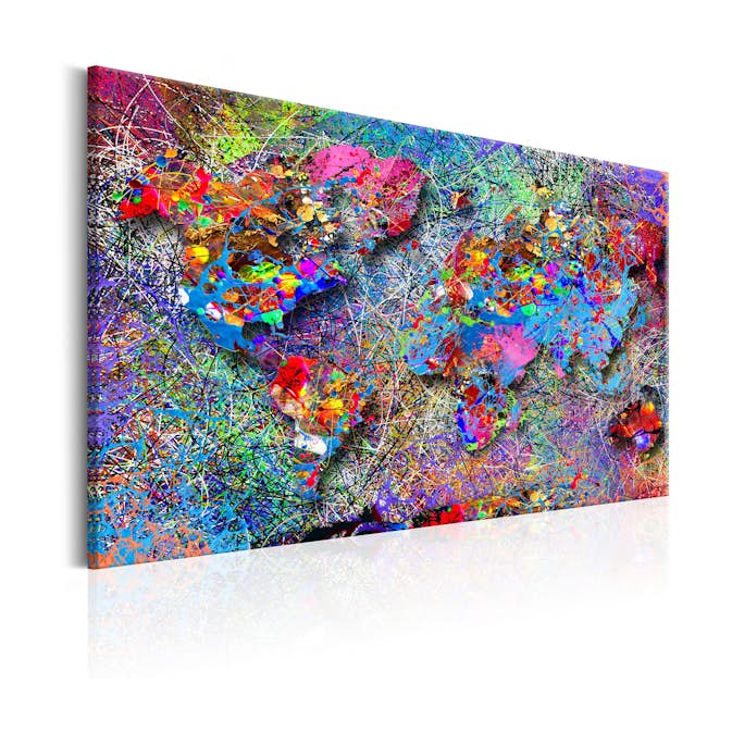 Tavla Arkiio Map Jackson Pollock Inspiration