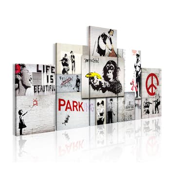 Tavla Arkiio Street Crimes Banksy Art