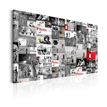 Tavla Arkiio Street Art Banksy