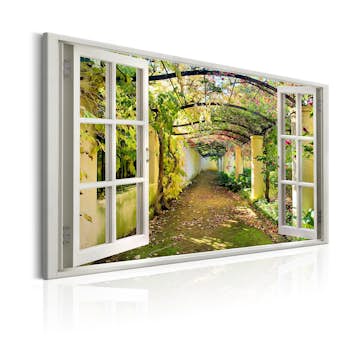 Tavla Arkiio Window View On Pergola