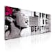 Tavla Arkiio Banksy Life Is Beautiful