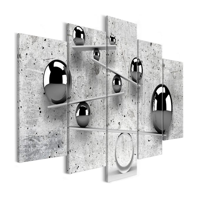 Tavla Arkiio Balls And Concrete Wide 5 delar