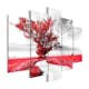 Tavla Arkiio Lone Tree Röd 5 delar