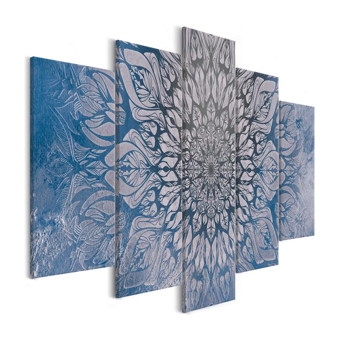 Tavla Arkiio HypnosisBlue Wide 5 delar