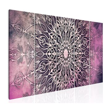 Tavla Arkiio Center Narrow Pink 5 delar